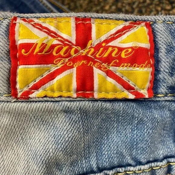 Machine Novelle Mode Low Rise Ripped Capris - Picture 5 of 7